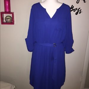 Missimo royal blue dress